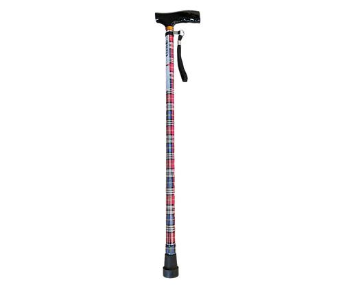 Hůl podpůrná nastavitelná - skotský tartan MOB315U16